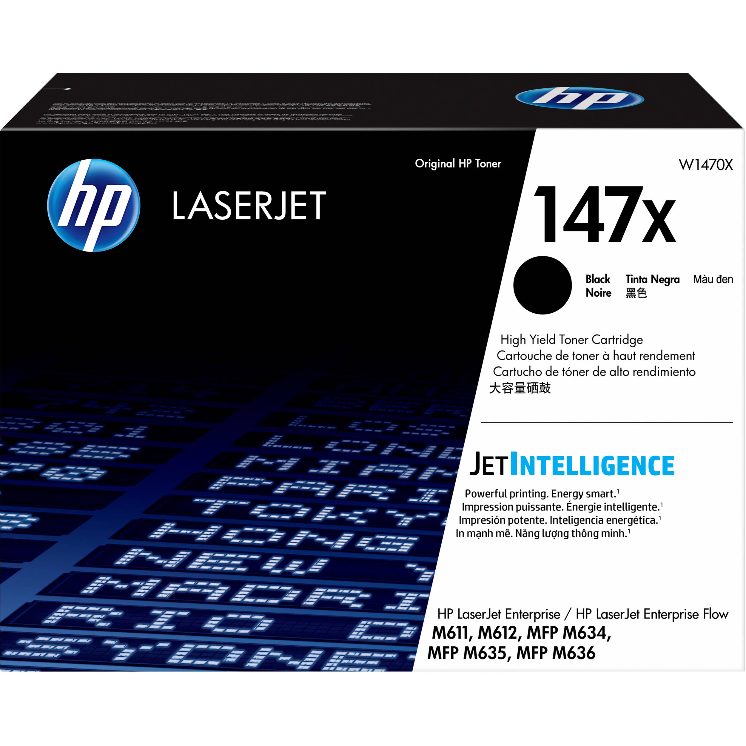 HP 147X High-Yield Black Original LaserJet Toner Cartridge