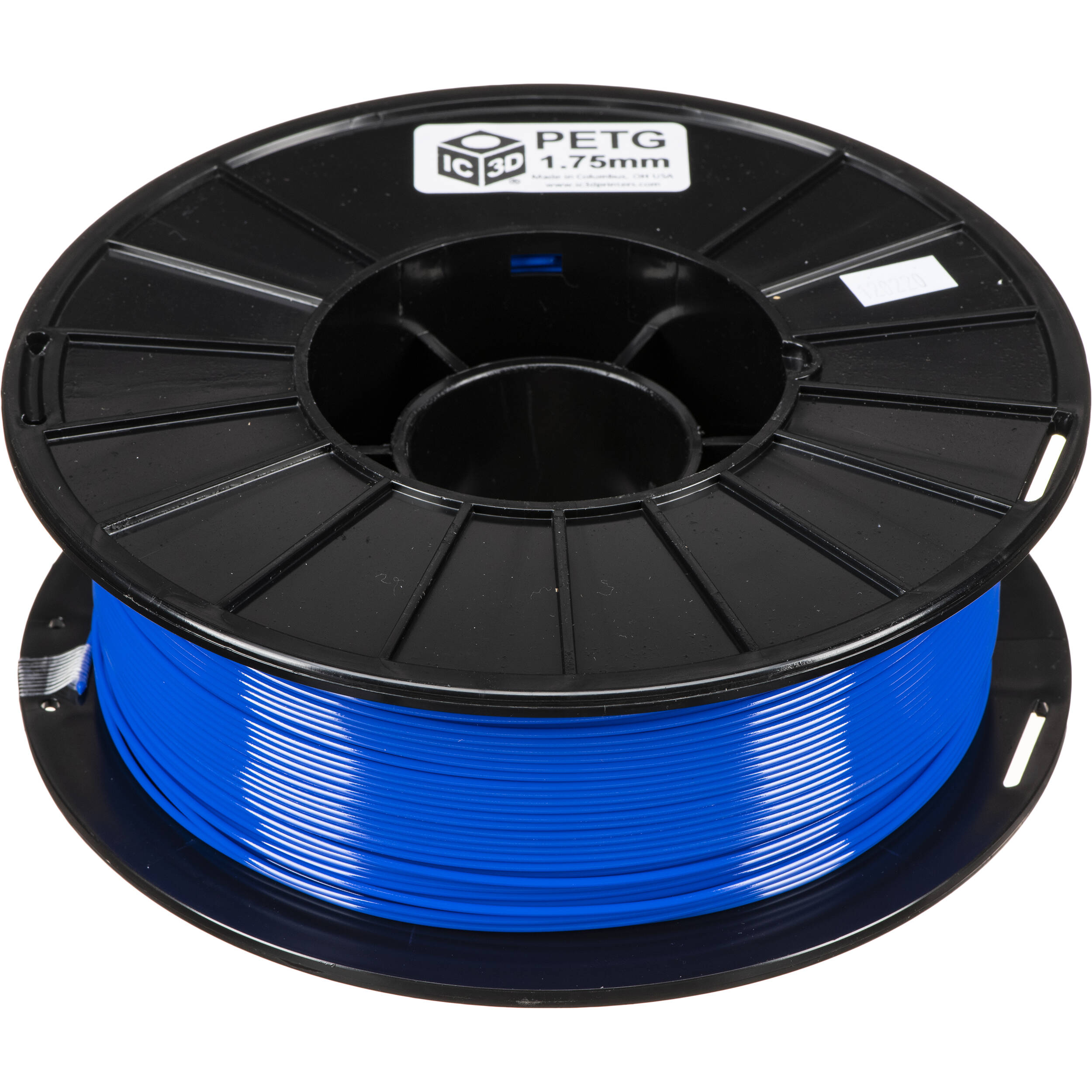 IC3D Industries 1.75mm PETG Filament (1kg, Blue)