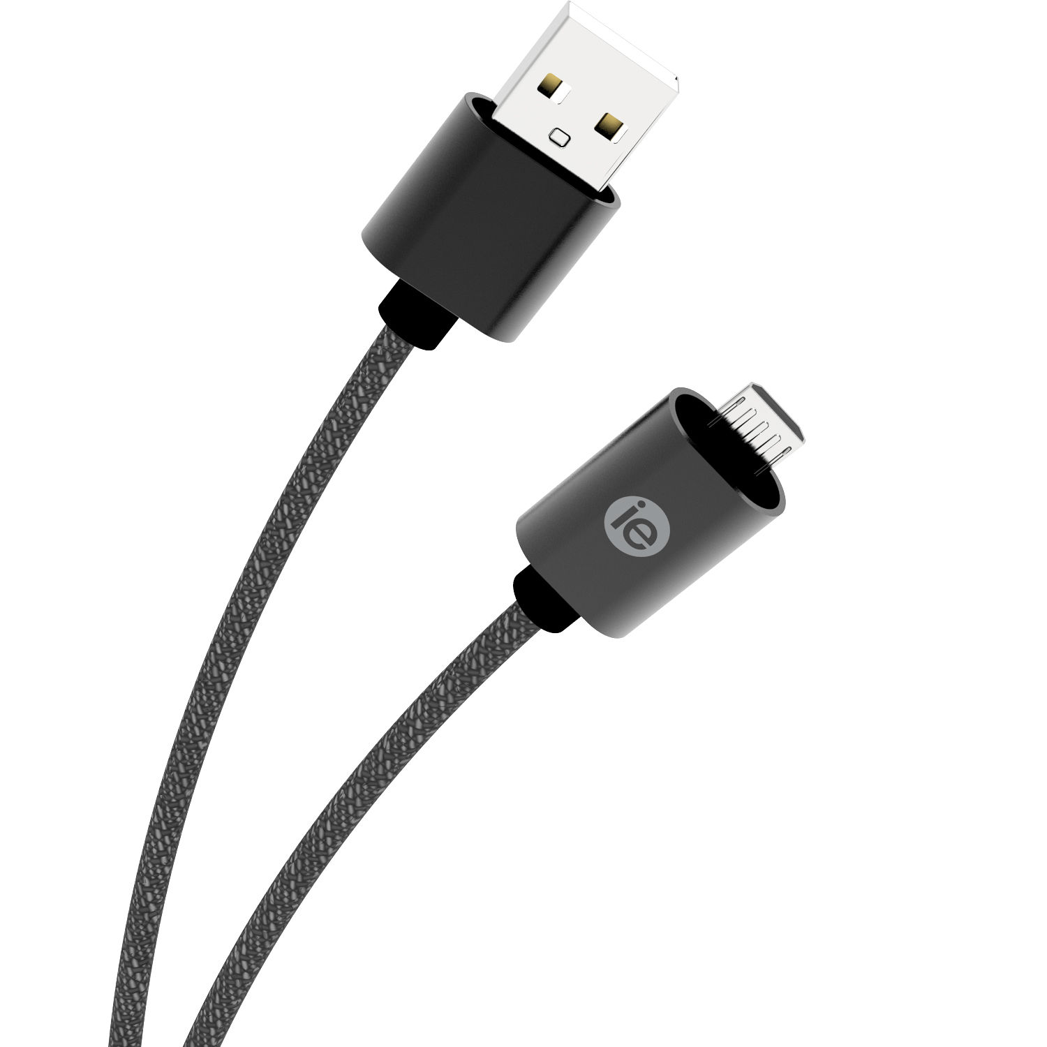 iEssentials Braided Micro-USB Cable (6', Black)