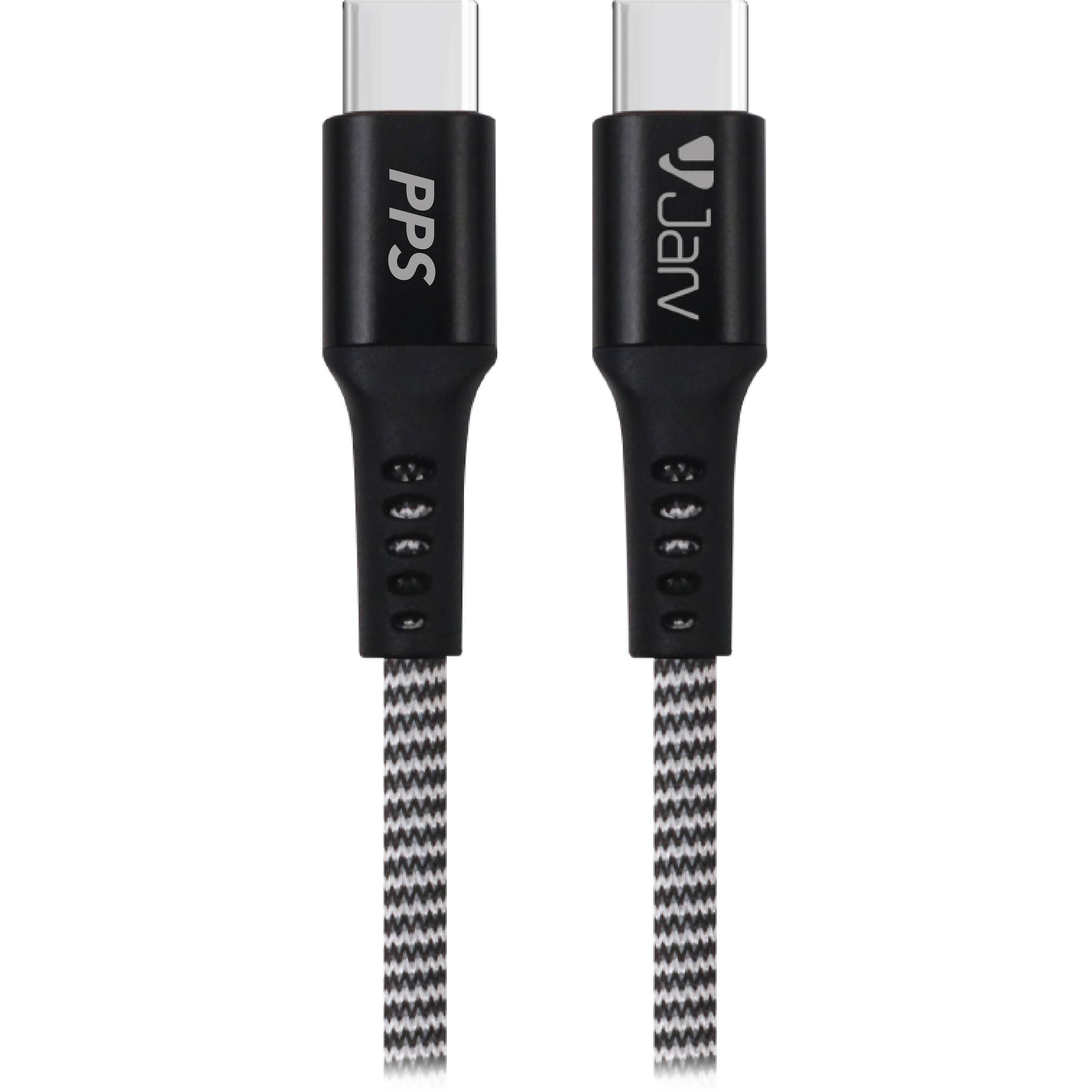 JarvMobile Braided USB 3.0 Type-C to USB Type-C ChargeSync Cable (6')