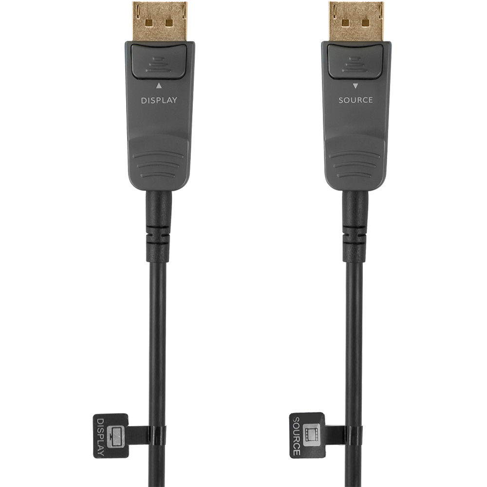 KanexPro CBL-DP14AOC30M Active Fiber DisplayPort 1.4 Cable (98.4')