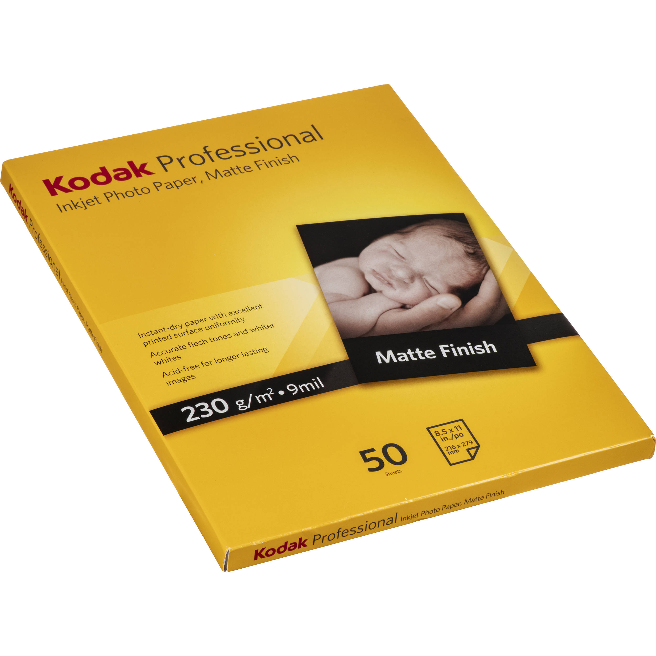 Kodak Professional Archival Inkjet Matte Photo Paper (8.5 x 11", 50 Sheets)