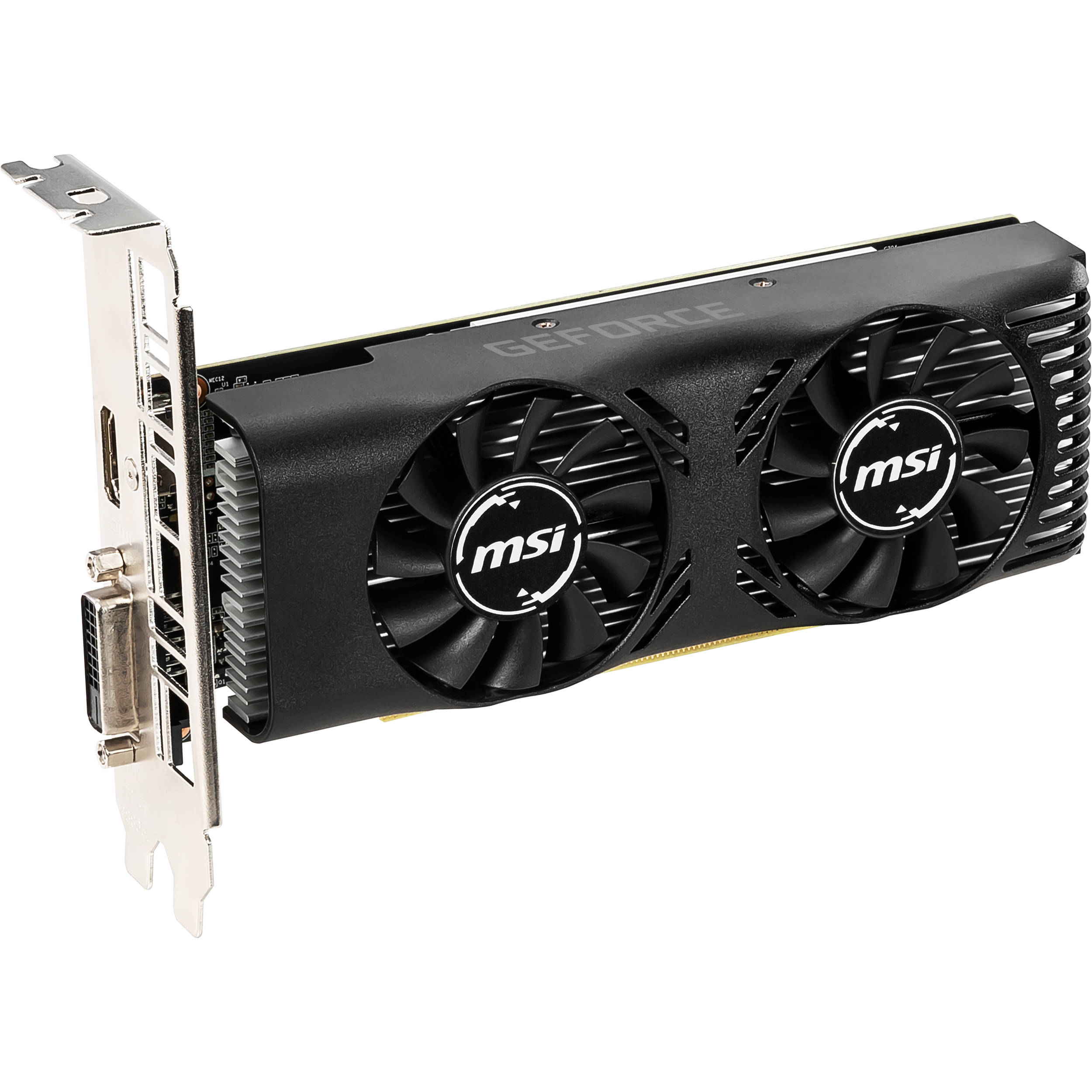 MSI GeForce GTX 1650 4GT Low-Profile Graphics Card