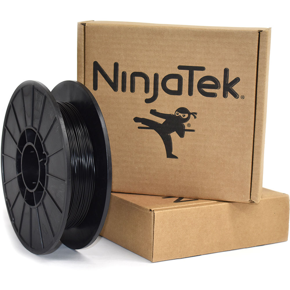 NinjaTek Armadillo 1.75mm 75D TPU Nylon Alternative Filament (0.5kg, Midnight)