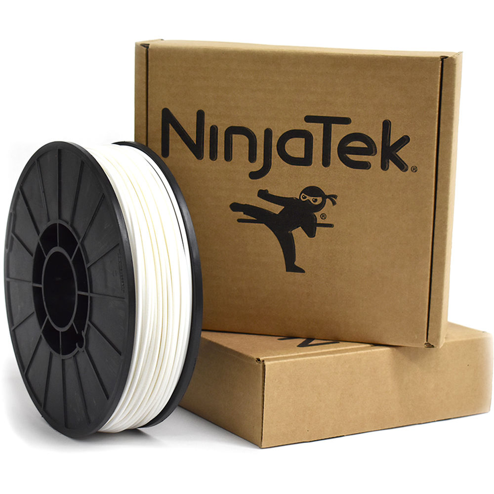 NinjaTek Cheetah 3mm 95A TPU Flexible Filament (1kg, Snow)