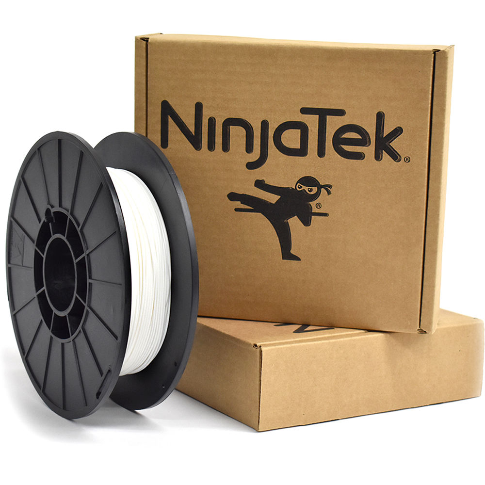 NinjaTek NinjaFlex 1.75mm 85A TPU Flexible Filament (0.5kg, Snow)