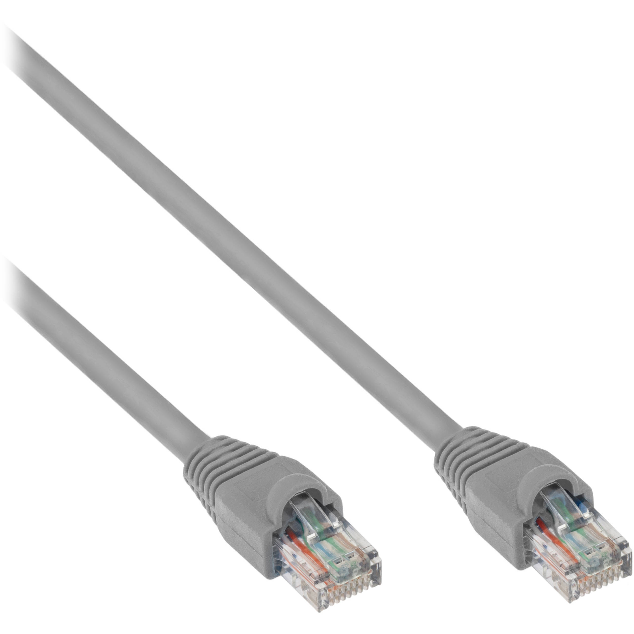 Pearstone Cat 5e Snagless Patch Cable (10', Gray)