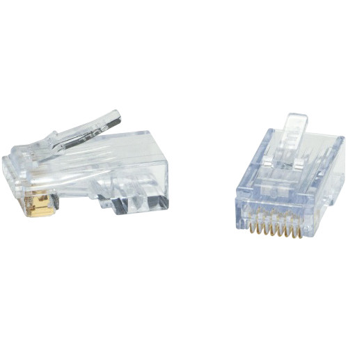 Platinum Tools ezEX48 RJ45 Connector (100-Pieces / Jar)