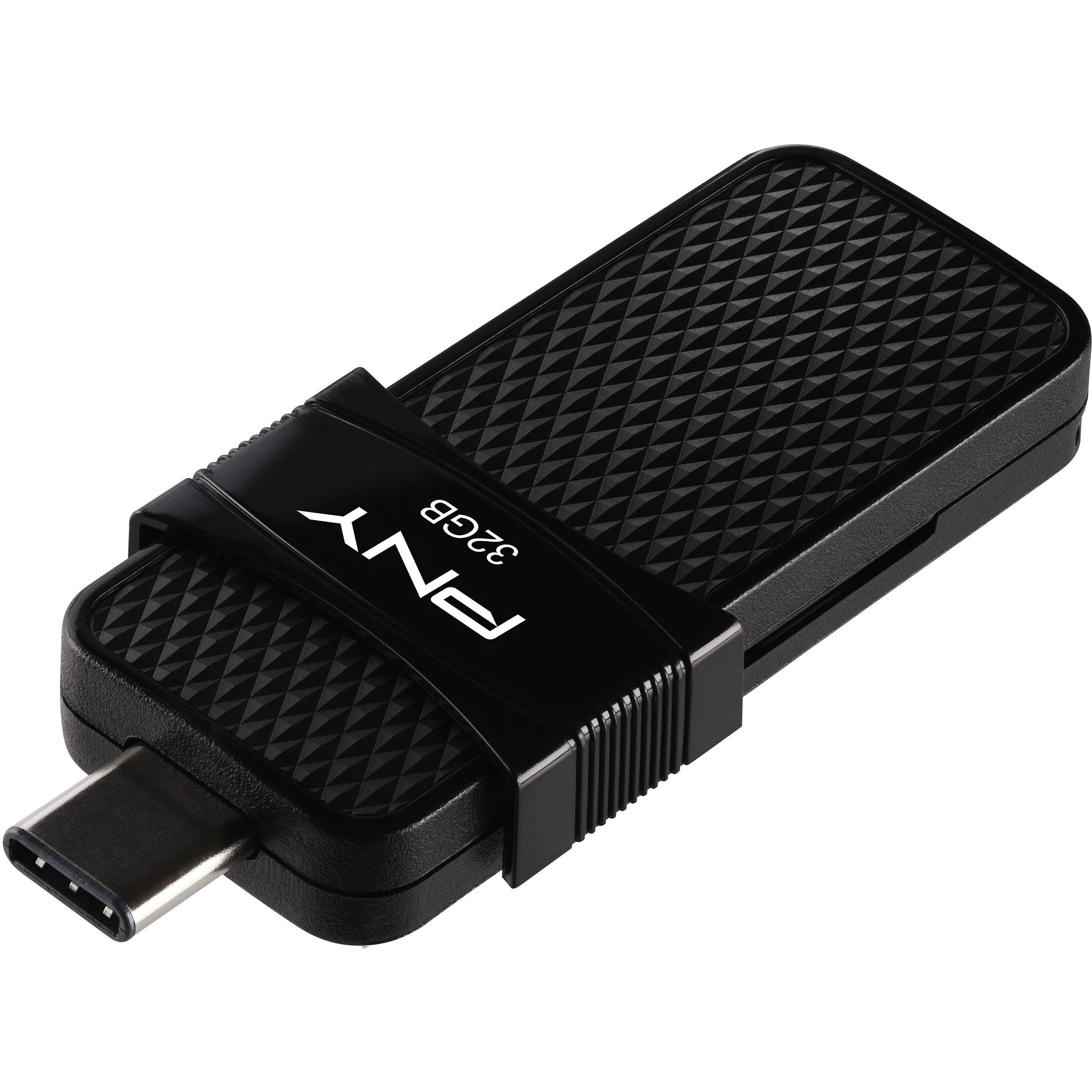 PNY Technologies 32GB DUO LINK USB 3.1 Type-C OTG Flash Drive