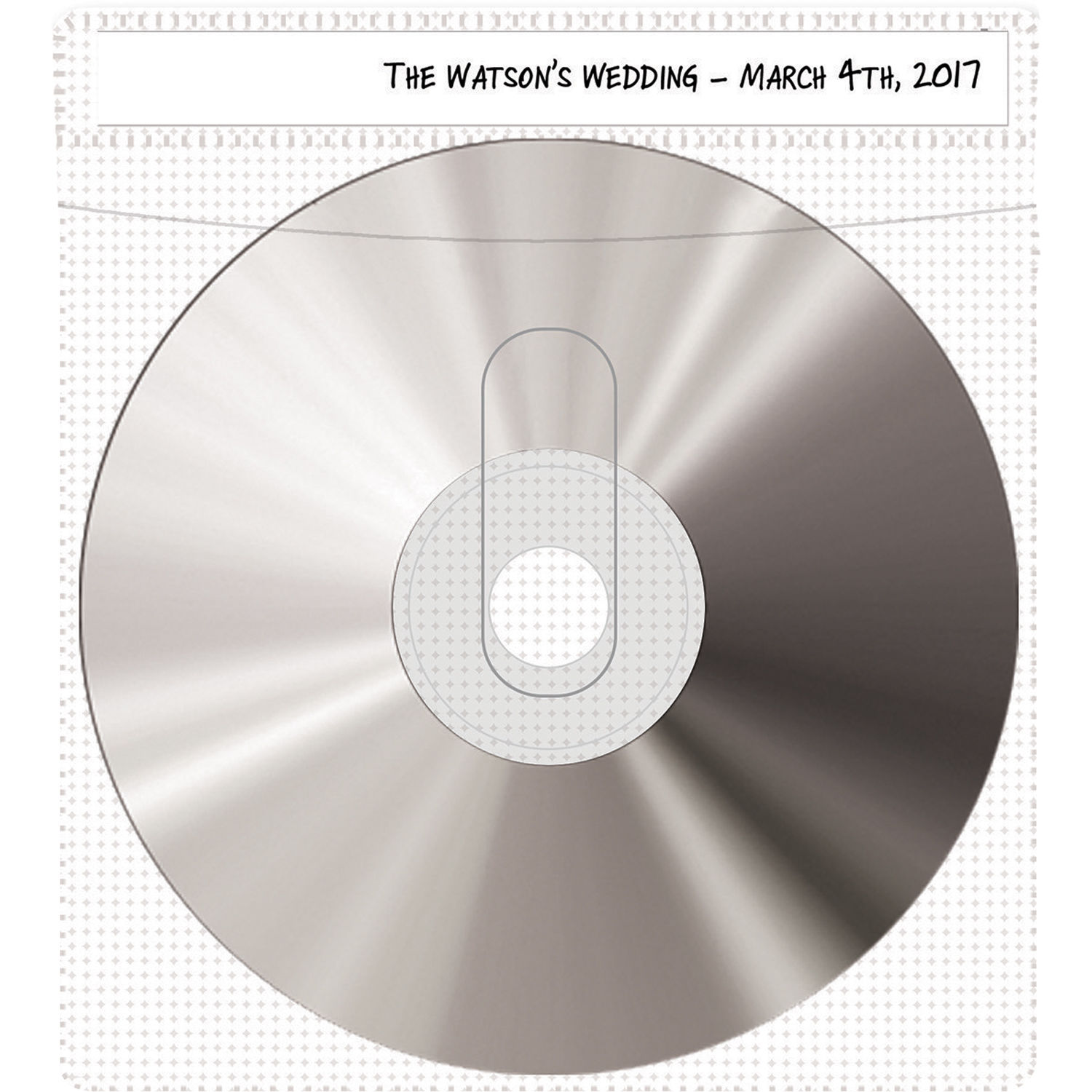 Print File CD/DVD Sleeves (250-Pack, White)
