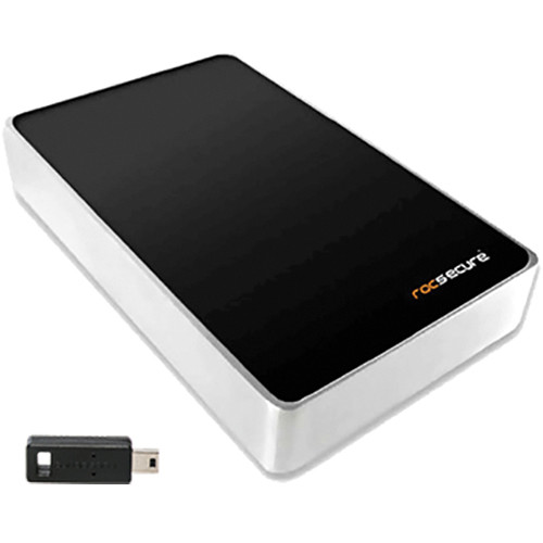 Rocstor 500GB Hawker HX USB 3.0, Encrypted Ruggedized Mobile Drive (Silver)