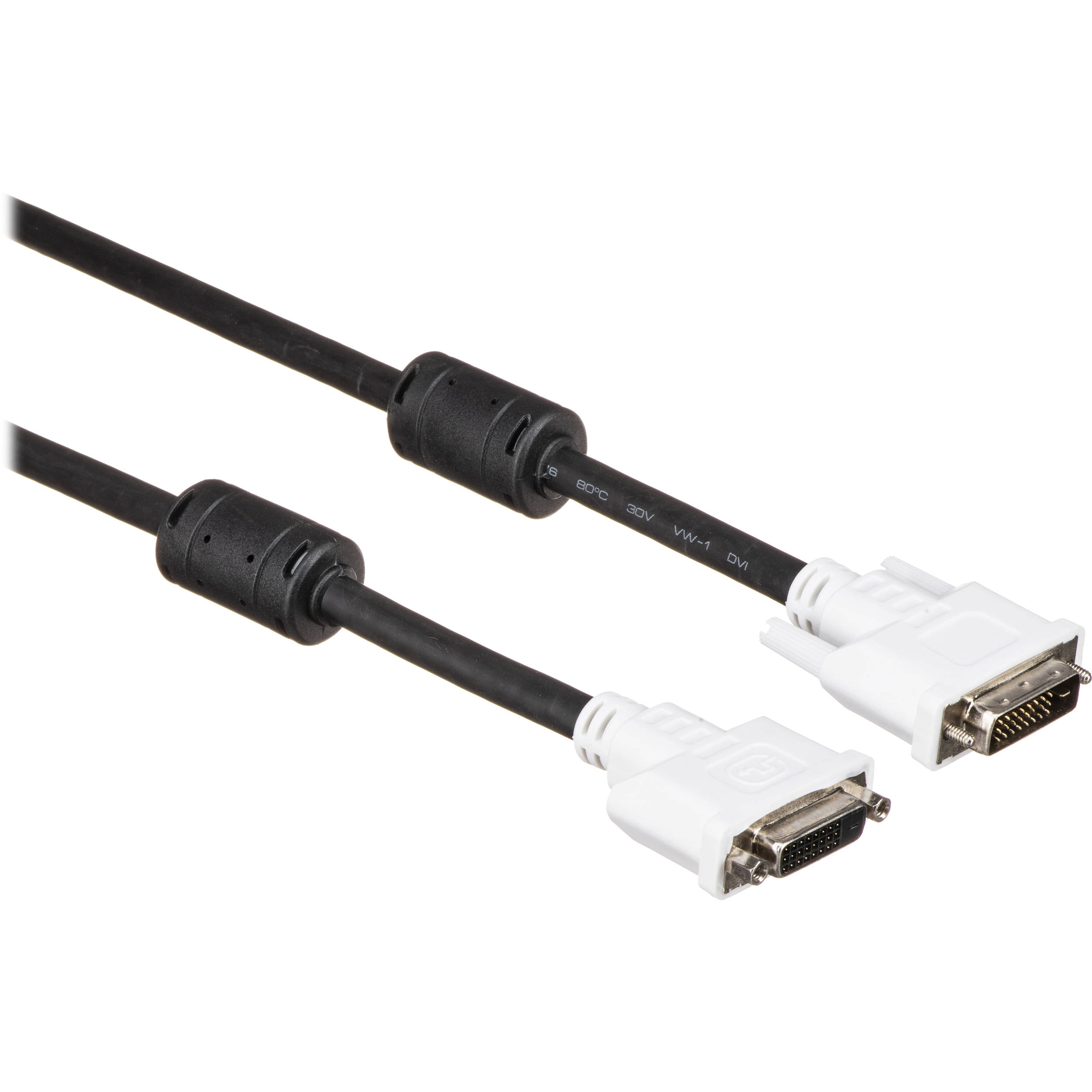 Rocstor DVI-D Dual Link Extension Cable (10', Black)
