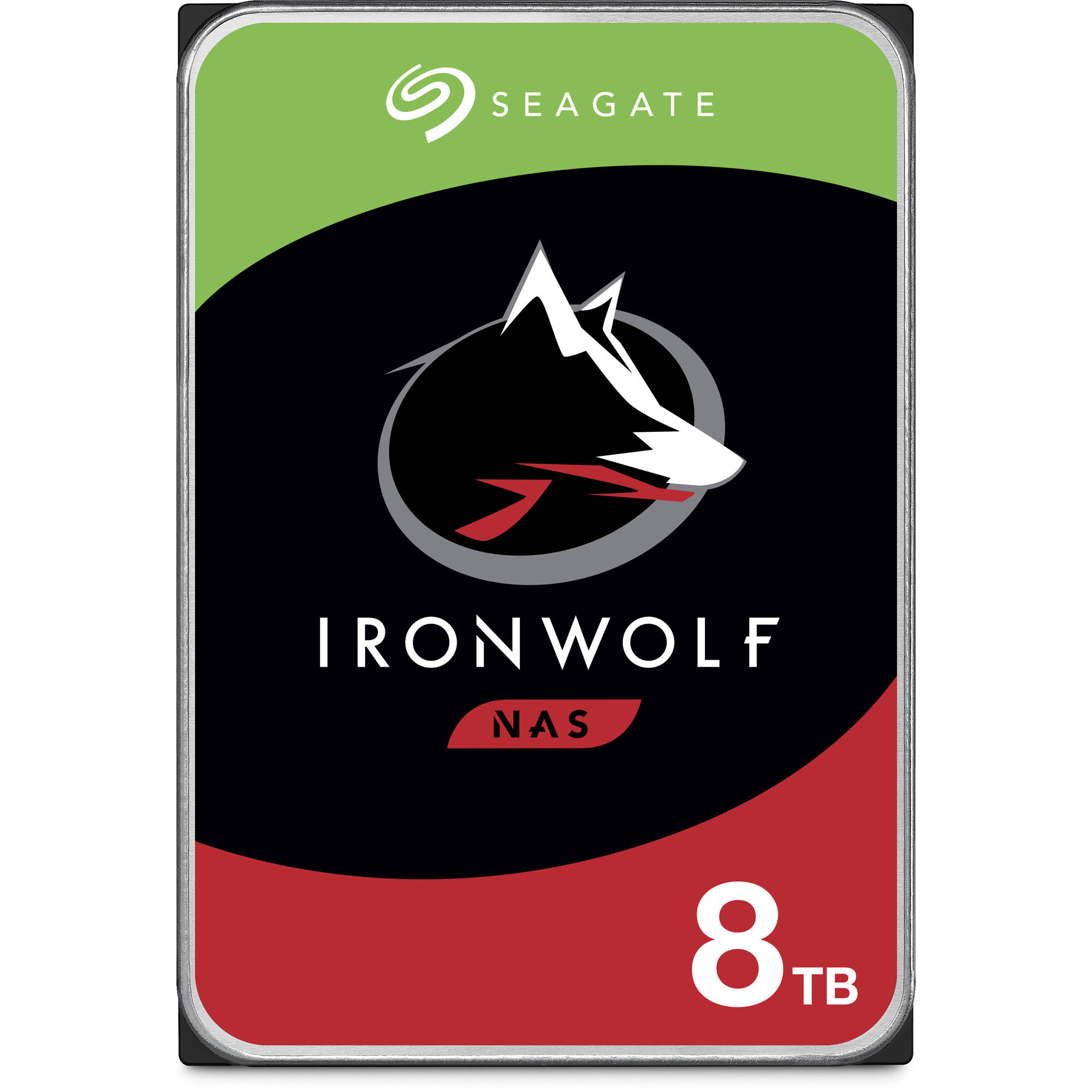 Seagate 8TB IronWolf 7200 rpm SATA III 3.5" Internal NAS HDD (CMR, Retail)