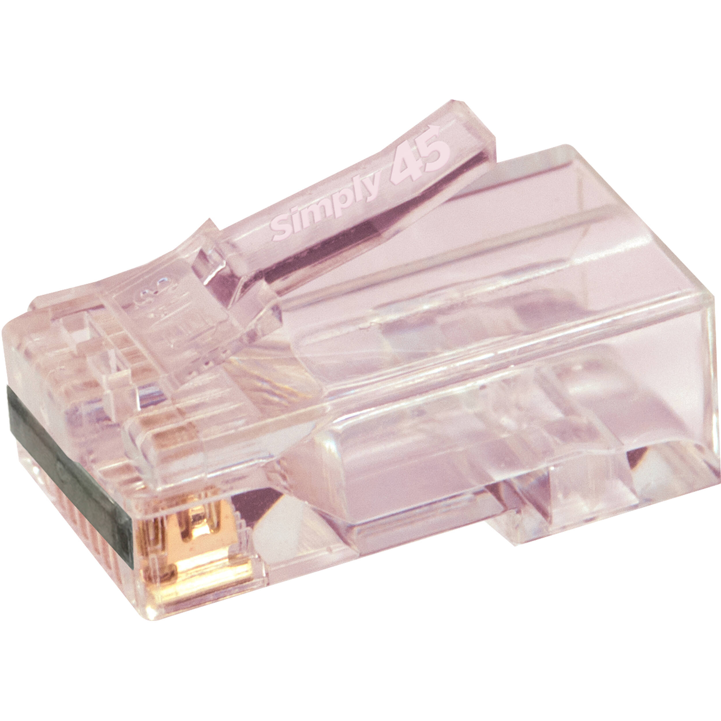 Simply45 ProSeries Cat 6/6a UTP Unshielded Pass-Through Modular Plug (100-Piece Jar)