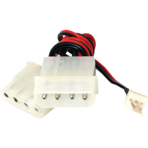 StarTech TX3 to LP4 Power Y Splitter Fan Adapter Cable (12")