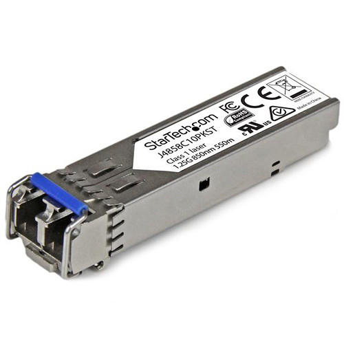 StarTech Gigabit Fiber SFP SM/MM LC with DDM Transceiver Module - HP J4859C Compatible (Up to 6.2 mi)
