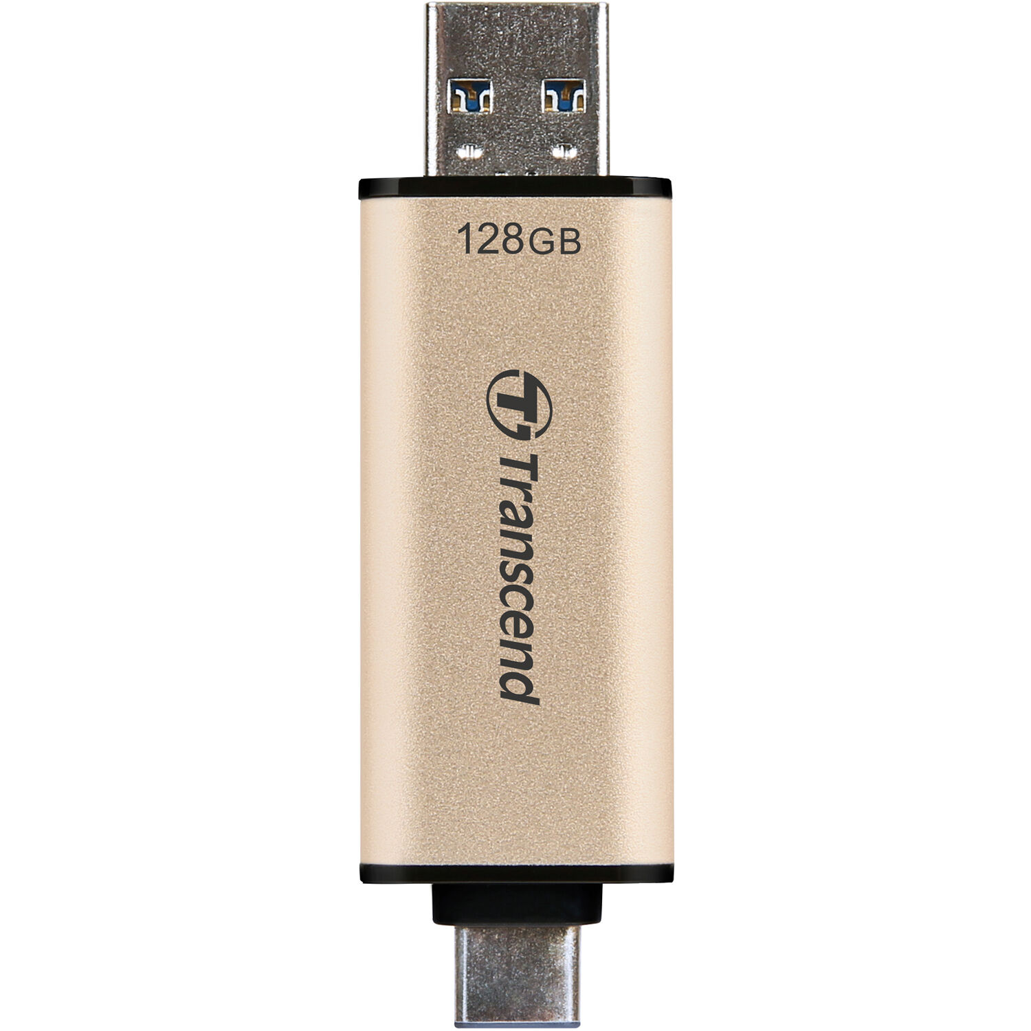 Transcend JetFlash 930C 2-In-1 Flash Drive (128GB)