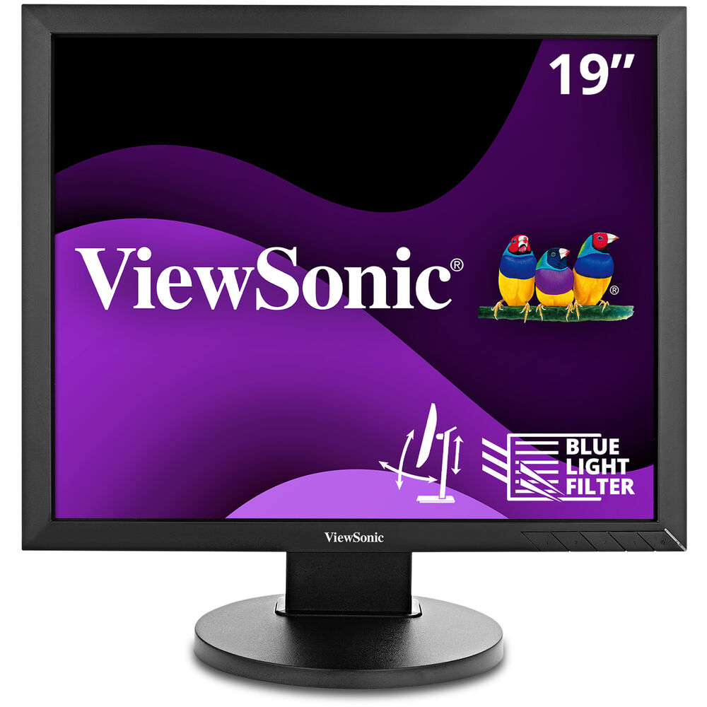 ViewSonic VG939SM 19" Ergonomic LED LCD Multimedia Display