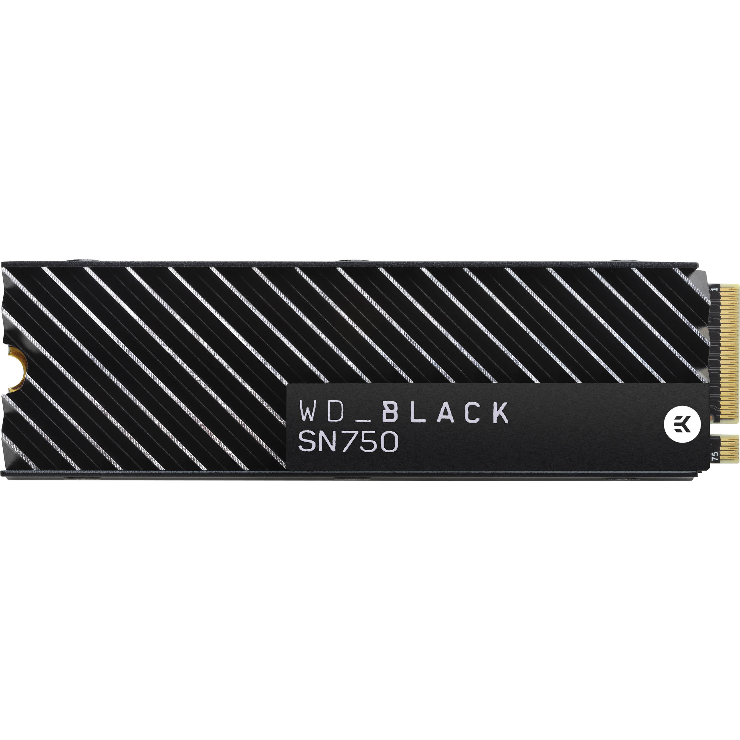 WD 2TB WD_BLACK SN750 NVMe M.2 Internal SSD with Heatsink